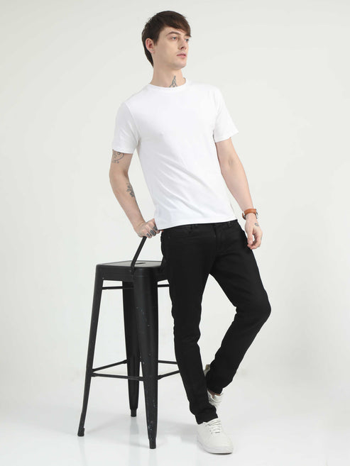 Urban Mono Plain White T-Shirt