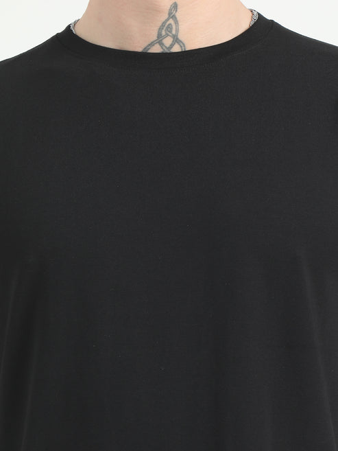 Urban Mono Plain Black T-Shirt