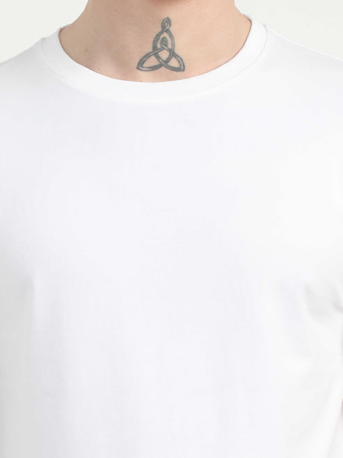 Urban Mono Plain White T-Shirt