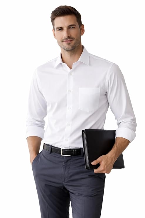 Urban Mono Plain White Shirt