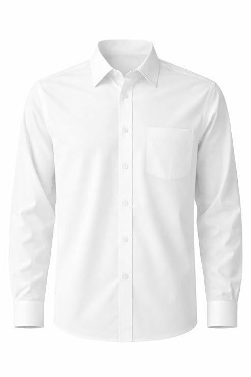 Urban Mono Plain White Shirt