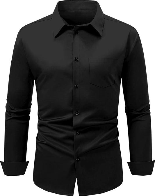 Urban Mono Plain Black Shirt